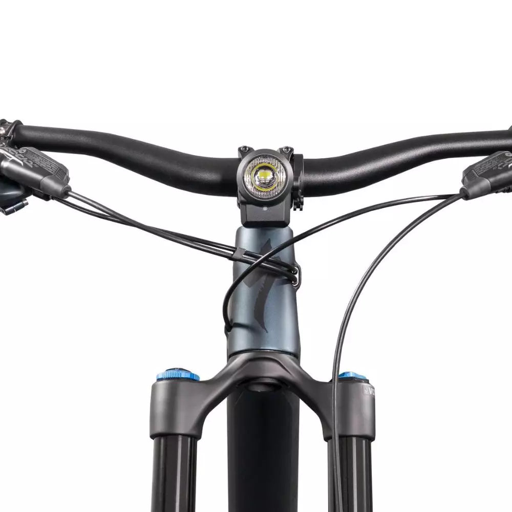 Lupine Fahrradlampe montiert