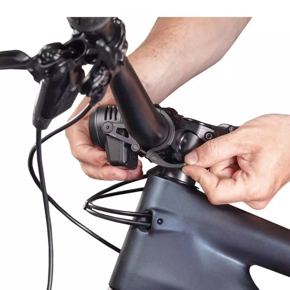 Montage Lupine Fahrradlampe
