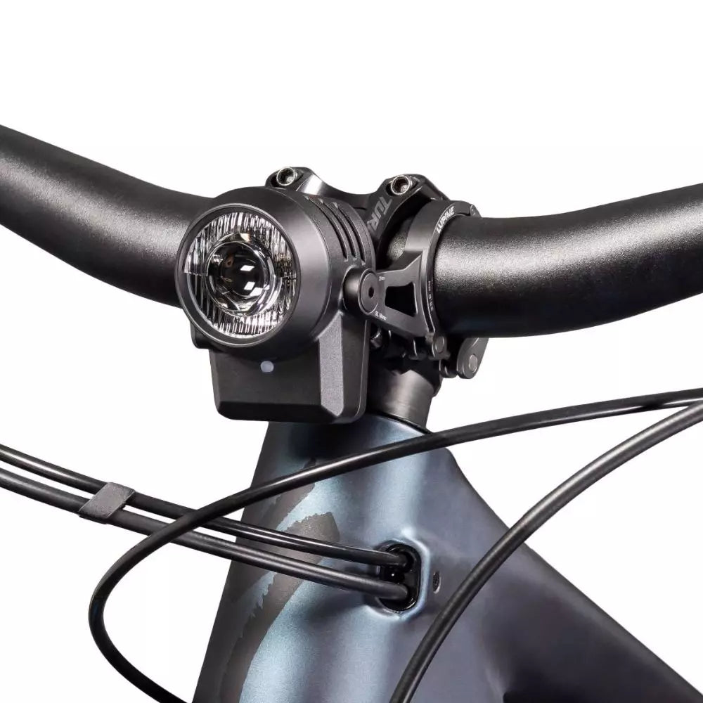 Lupine Fahrradlampe montiert
