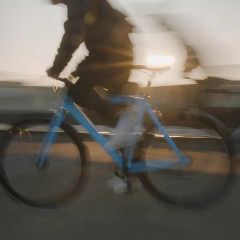 gewollt verschwommenes Bild beim Bonvelo BLIZZ Fotoshootings