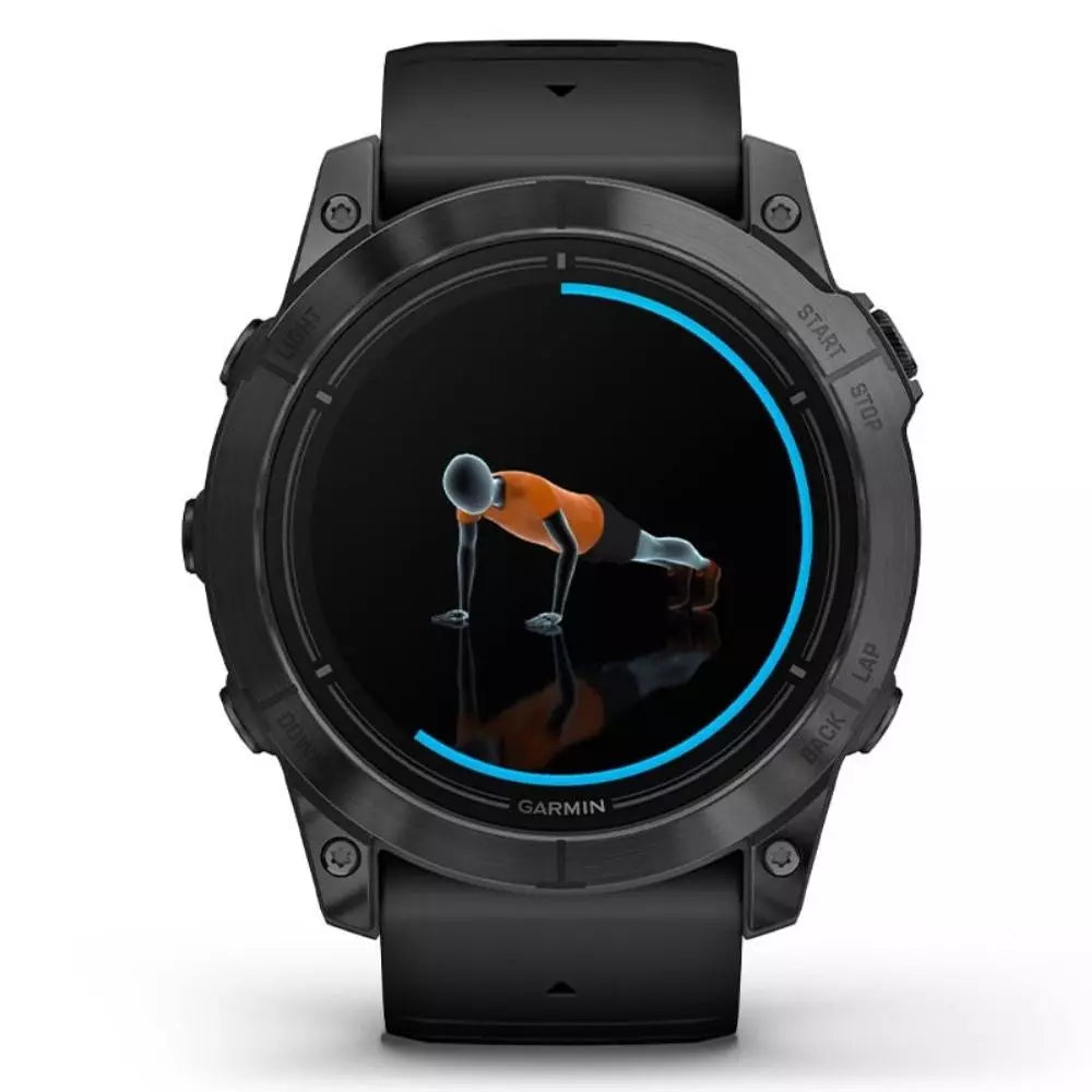 Ein animiertes Workout der Garmin epix Pro
