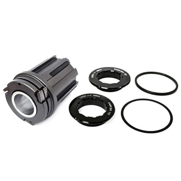 KICKR Umbau Campagnolo Freilaufkörper und Kassette