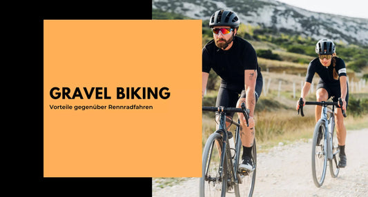 Blogbeitrag über die Vorteile von Gravel Biking gegenüber Road Biking