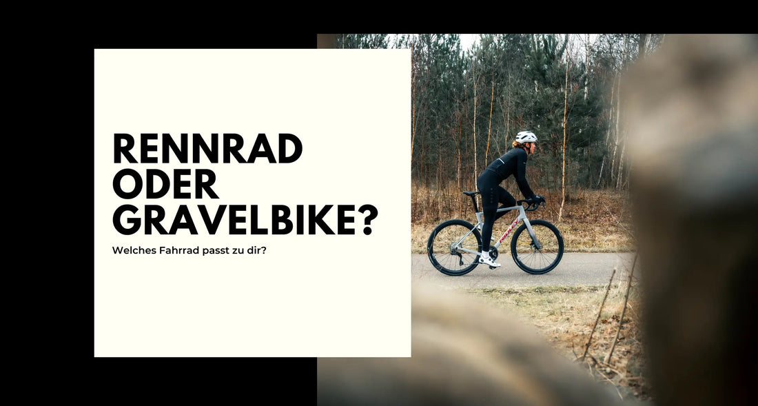 Rennrad oder Gravelbike im Vergleich