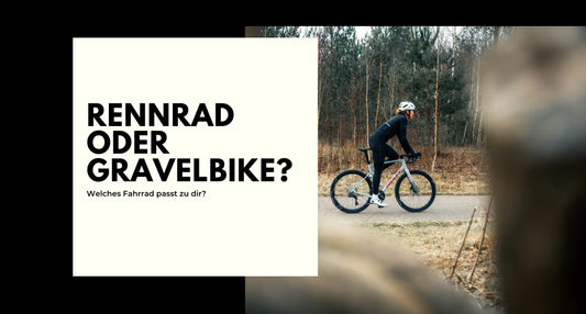 Rennrad oder Gravelbike im Vergleich