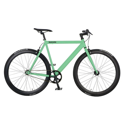 bonvelo Singlespeed & Fixie Bike BLIZZ Velvet Green