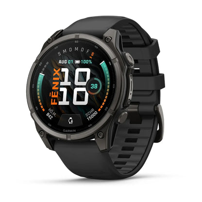 Garmin fenix 9 Schwarz/Carbongrau 51mm GPS Sportuhr