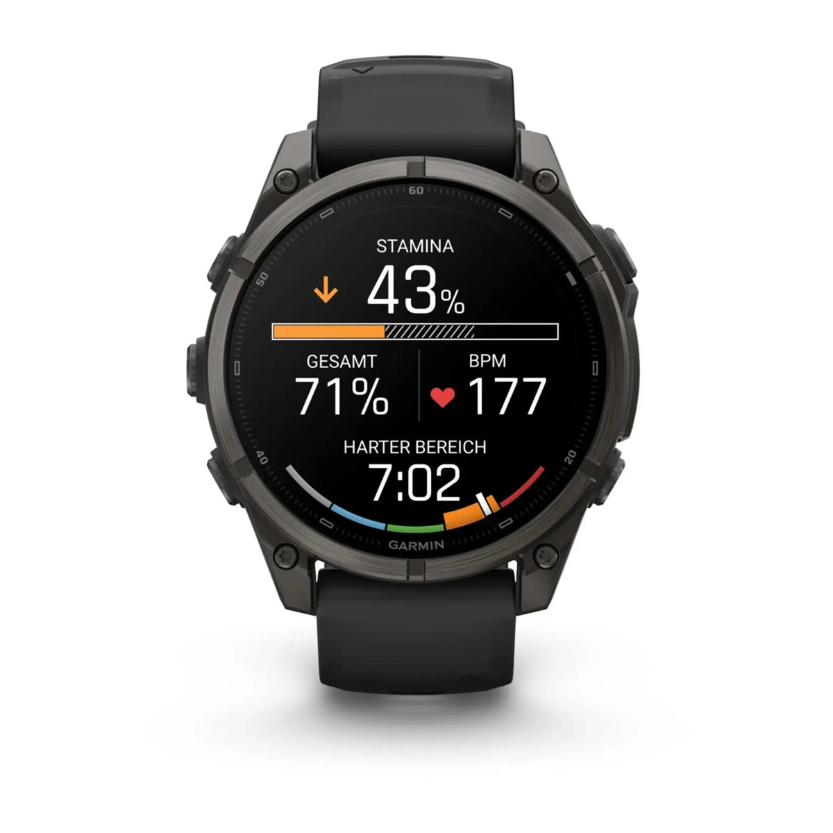 Garmin fenix 9 Schwarz/Carbongrau 51mm GPS Sportuhr