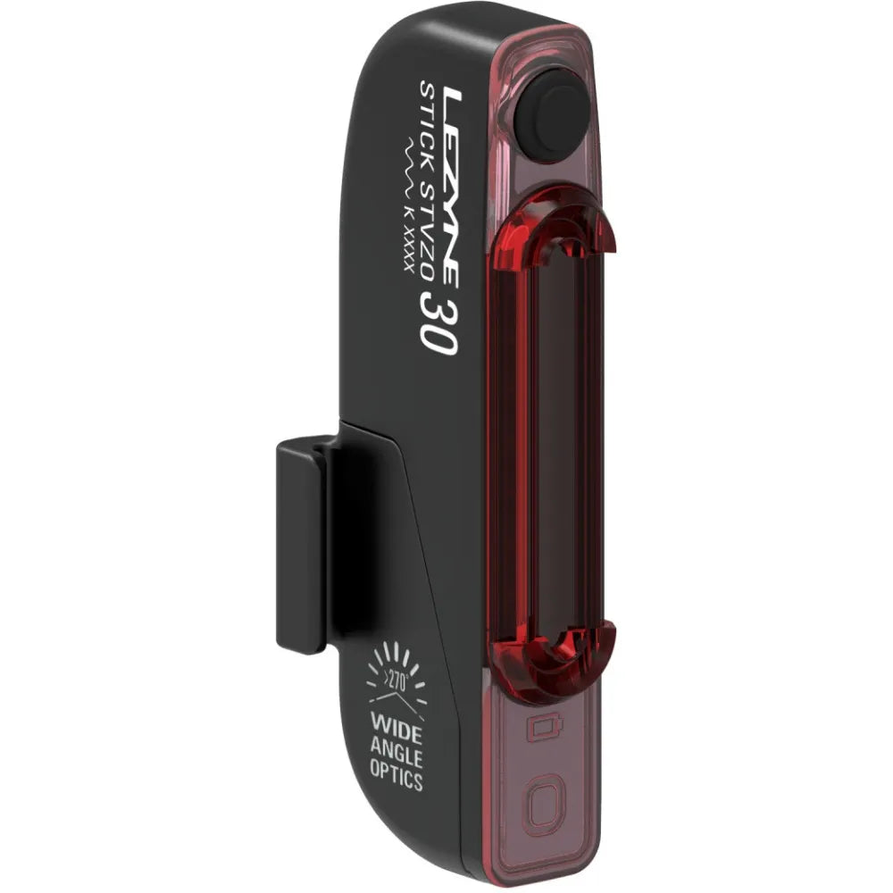 Lezyne Beleuchtungsset Hecto Drive 40 + Stick Drive StVZO (schwarz)