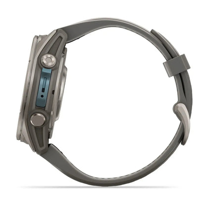 Garmin fenix 9 Kieselgrau/Titan 43mm GPS Sportuhr