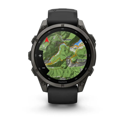 Garmin fenix 9 Schwarz/Carbongrau 51mm GPS Sportuhr