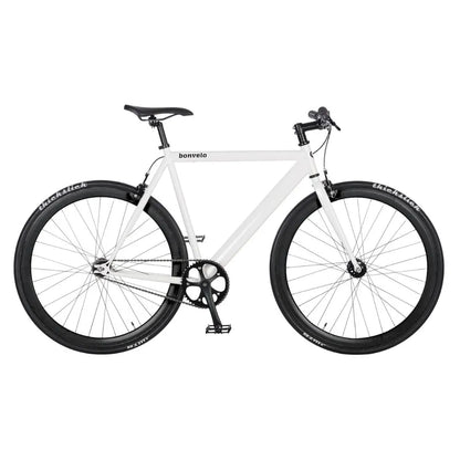 bonvelo Singlespeed & Fixie Bike BLIZZ White Riot S