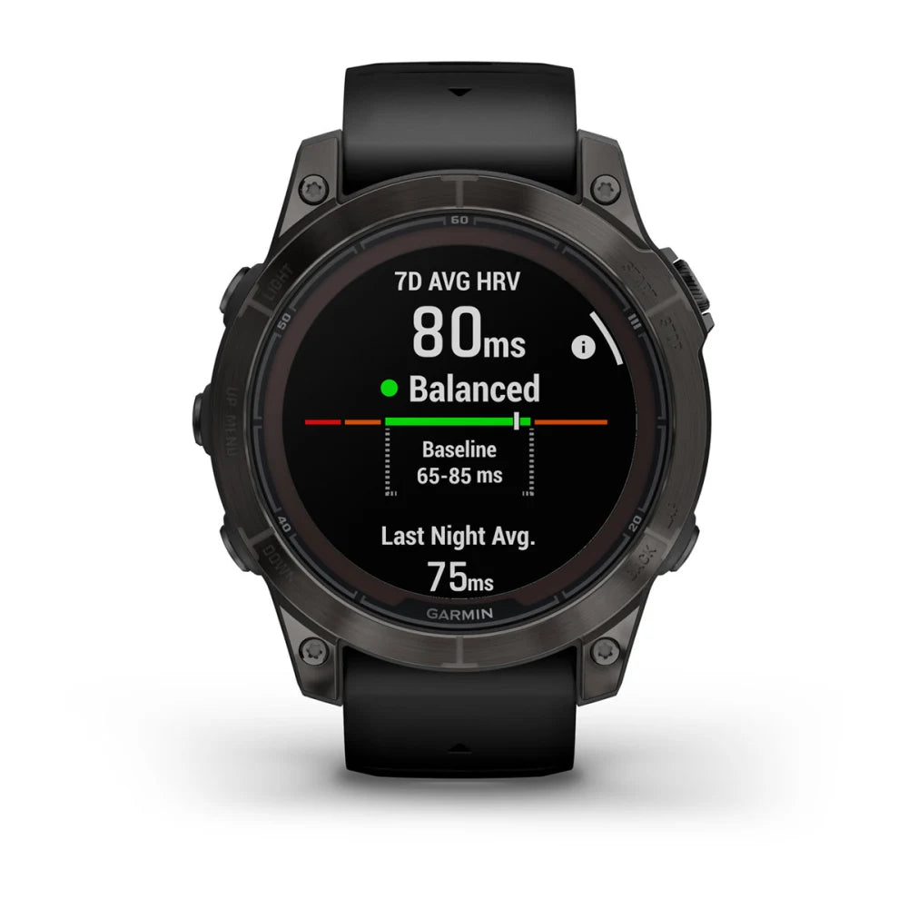 Garmin Fenix 7/7S Pro Sapphire Solar Edition GPS Multisport-Smartwatch mit HRV Anzeige