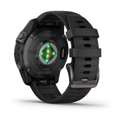 Garmin Fenix 7/7S Pro Sapphire Solar Edition GPS Multisport-Smartwatch mit Handgelenks-Herzfrequenzmessung