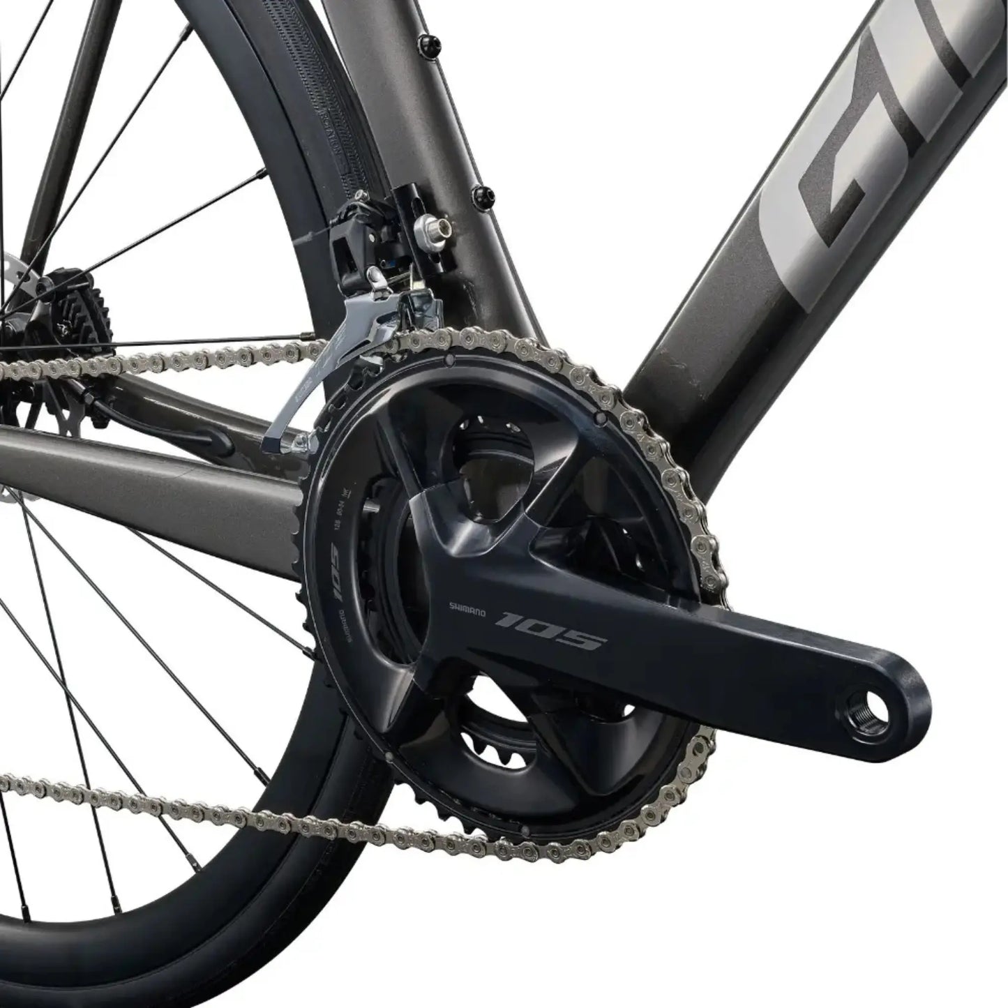 GIANT TCR Advanced 2 Rennrad Stealth Chrome M