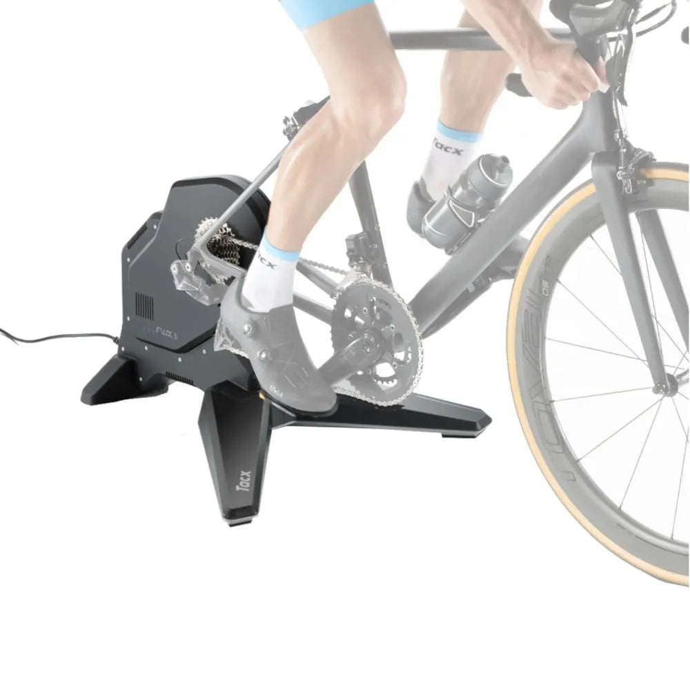 Tacx Flux S Smart T2900S von vorne seitlich